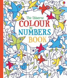 Carte de colorat   Colour by Numbers Book  , Usborne