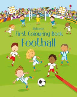 Carte de colorat   First Colouring Book Football  , Usborne