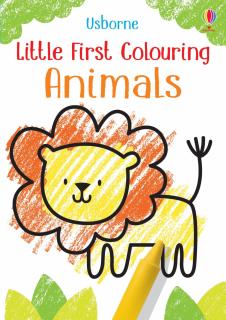Carte de colorat   Little First Colouring Animals  , Usborne