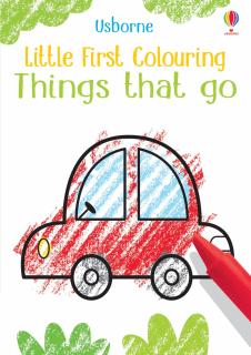 Carte de colorat   Little First Colouring Things that go  , Usborne