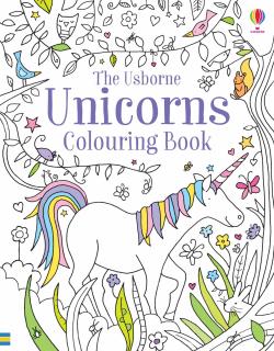 Carte de colorat   Unicorns Colouring Book  , Usborne