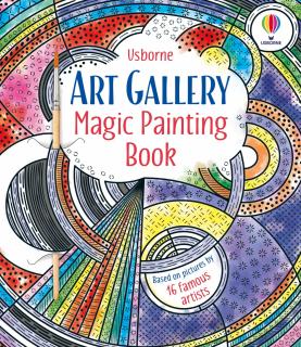 Carte de pictat cu apa   Magic painting book Art Gallery  , Usborne