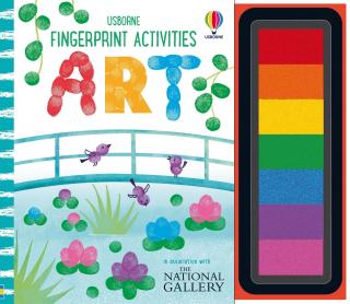 Carte de pictat cu degetele   Fingerprint activities Art  , Usborne