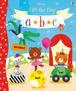 Carte interactiva Alfabetul abc, cu clapete,   Lift-the-Flap abc  , Usborne