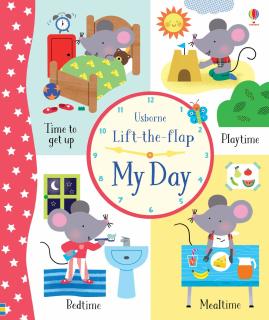 Carte interactiva cu clapete,   Lift-the-flap My Day  , Usborne