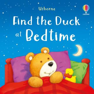 Carte interactiva   Find the Duck at Bedtime  , cartonata, Usborne