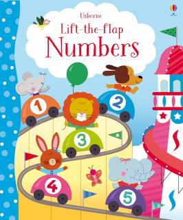 Carte interactiva Numerele, cu clapete,   Lift-the-Flap Numbers  , Usborne