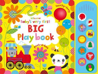 Carte mare senzoriala cu sunete si clapete,   Big Playbook  , cartonata, Usborne