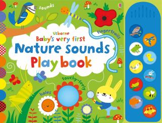 Carte mare senzoriala cu sunete si clapete,   Nature sounds Playbook  , cartonata, Usborne