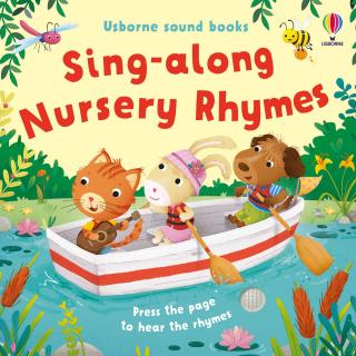 Carte muzicala   Sing-along Nursery Rhymes  , cartonata, Usborne