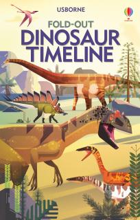 Carte pliabila   Fold-Out Dinosaur Timeline  , tip acordeon, cartonata, 6 ani+, Usborne