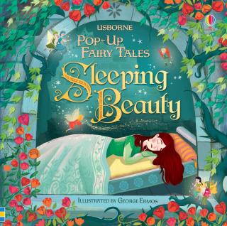 Carte pop-up Frumoasa Adormita,   Pop-up Sleeping Beauty  , Usborne