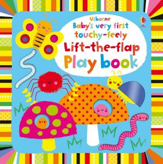 Carte senzoriala   Baby s Very First touchy-feely Lift-the-flap playbook  , cartonata, Usborne