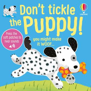 Carte senzoriala cu sunete   Don t tickle the Puppy  , cartonata, cu texturi, Usborne