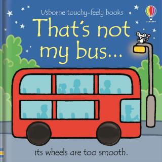 Carte senzoriala cu texturi   That s not my bus  , cartonata, Usborne