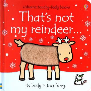 Carte senzoriala cu texturi   That s not my reindeer  , cartonata, Usborne