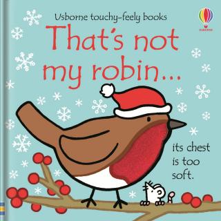 Carte senzoriala cu texturi   That s not my robin  , cartonata, Usborne