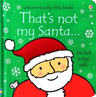 Carte senzoriala cu texturi   That s not my Santa  , cartonata, Usborne