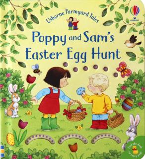 Carte senzoriala   Poppy and Sam s Easter Egg Hunt  , cartonata, Usborne