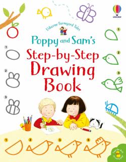 Cum sa desenam pas cu pas cu Poppy si Sam,   Poppy and Sam s step-by-step drawing book  , Usborne