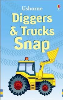 Joc de carti   Diggers and Trucks Snap  , Usborne