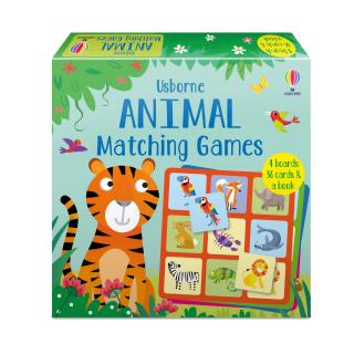 Joc educativ de asociere   Animals Matching Games  , Usborne