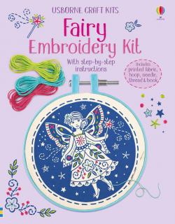 Kit de brodat Zane,   Embroidery kit: Fairy  , Usborne