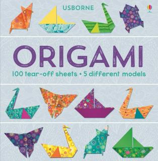 Origami pas cu pas, 100 de coli, Usborne