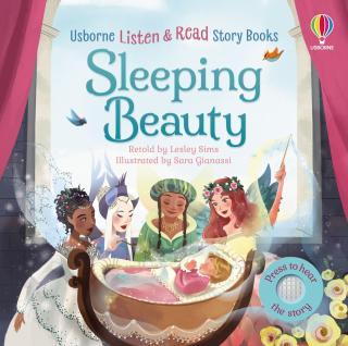 Poveste audio in engleza   Listen and Read Sleeping Beauty  , cartonata, Usborne