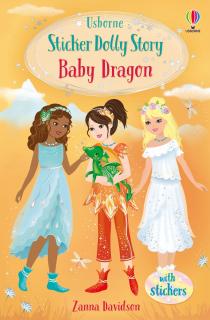 Povestea   A sticker dolly story: Baby Dragon  , Usborne