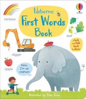 Primele cuvinte in engleza   First Words Book  , Usborne
