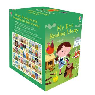 Set 50 povesti NOU,   My First Reading Library  , cutie verde, Usborne