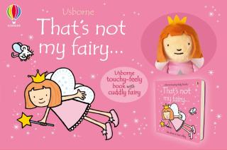 Set carte senzoriala cu texturi si plus   That s not my fairy book  toy  , Usborne