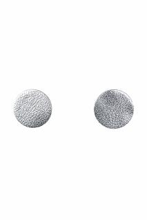Cercei cerc (3CM) - Argintiu