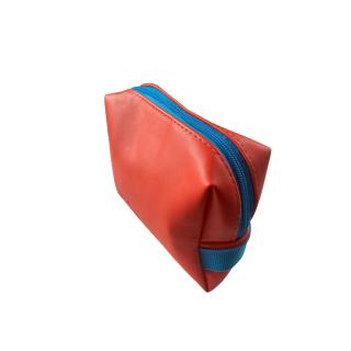 Borseta cosmetice, culoare rosie