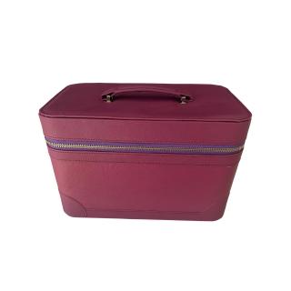Geanta  pentru 66 sticlute uleiuri esentiale, culoare violet