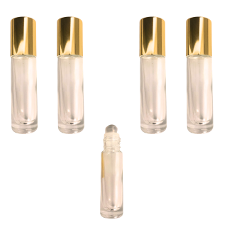 Rollon transparent 6ml - set 5 buc