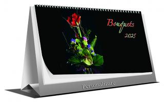 Calendar de birou Bouquets, 6 file, CT