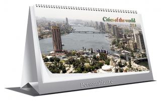 Calendar de birou Cities of the world,  6 file, CT