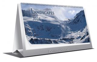 Calendar de birou Landscapes, CT