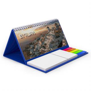 Calendar de birou personalizat, notite, Europa