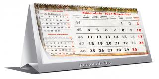 Calendar de birou Triptic - 6 file, CT