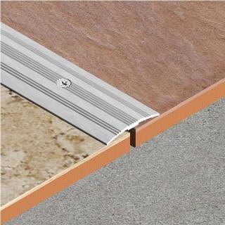 Trecere Prolux arcuita cu striatii din aluminiu eloxat 1800x31x3 mm