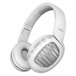 Casti HOCO, Wireless Headphones W23, Pliabil cu  Bluetooth 5.0 si microfon, Alb