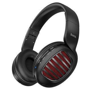 Casti HOCO, Wireless Headphones W23, Pliabil cu  Bluetooth 5.0 si microfon, Negru