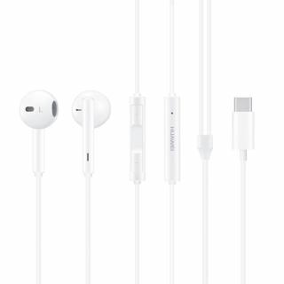 Casti In-Ear Huawei, Stereo Earphones CM33, Type-C, Alb Blister Packing