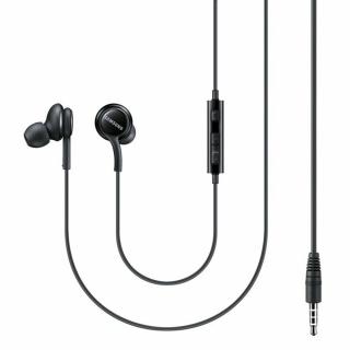 Casti In-Ear Samsung, Stereo Earphones EO-IA500BBEGWW, Jack 3.5mm with Microphone, Negru Blister Packing