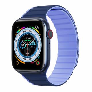 Curea pentru Apple Watch 1,2,3,4,5,6,7,8,SE,SE 2 38,40,41mm - Dux Ducis LD Series - Albastru