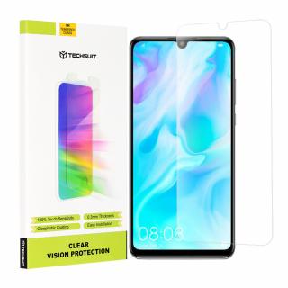 Folie pentru Huawei P30 Lite, P30 Lite New Edition - Techsuit Clear Vision Glass - Transparent