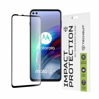 Folie pentru Motorola Moto G100 - Techsuit 111D Full Cover, Full Glue Glass - Negru